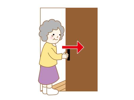 引き戸の採用　コラム