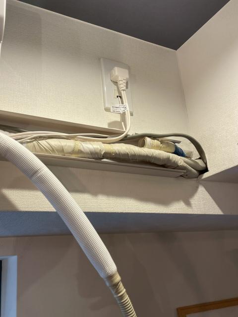 品川区平塚でエアコンの水漏れ調査写真4