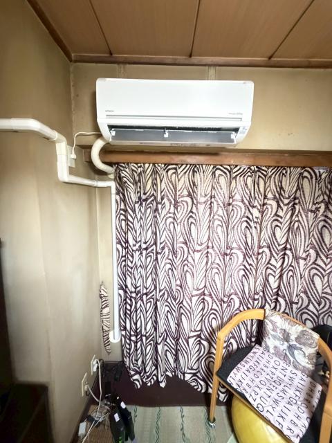武蔵小山で既存のエアコンの写真