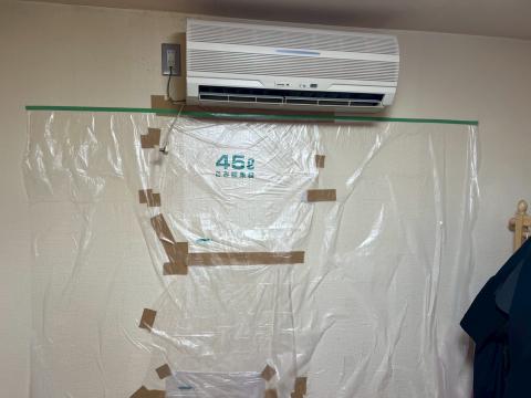 品川区小山台既存のエアコン写真