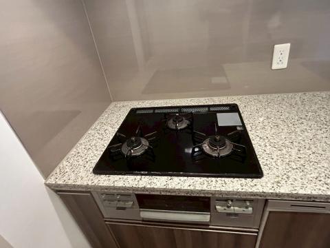 品川区小山台で賃貸マンション退去後の台所クリーニングの写真