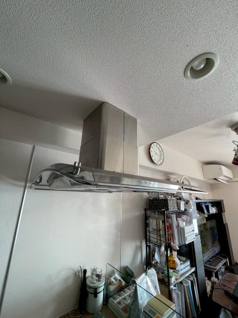 品川区荏原でレンジフード既存の写真1
