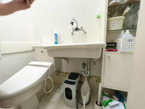 品川区小山のトイレリニューアルの調査写真2
