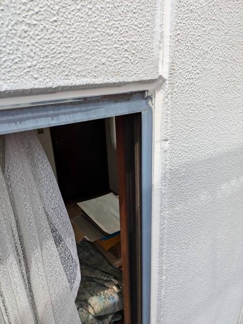 品川区西大井外壁雨漏り壁シール打ち替え完了写真