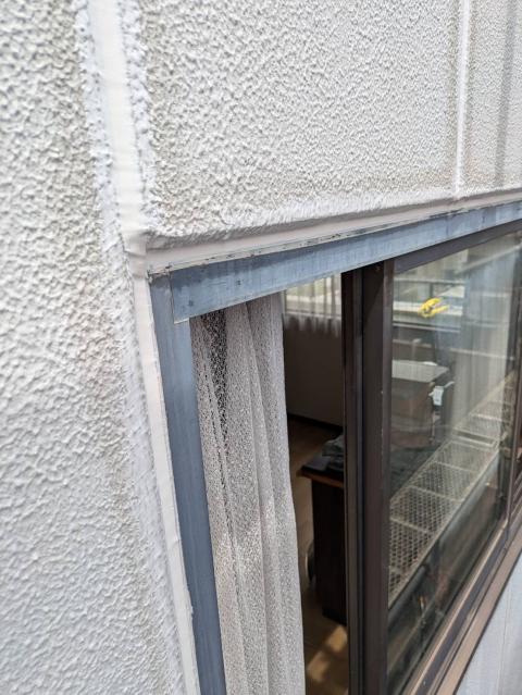 品川区西大井外壁雨漏り壁シール打ち替えた写真