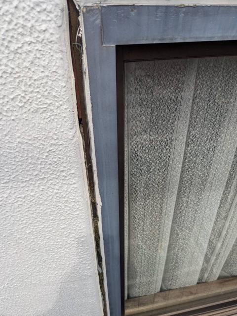 品川区西大井外壁雨漏り補修の既存の写真