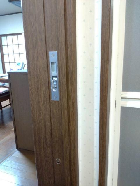 武蔵小山のトイレの鍵設置した写真