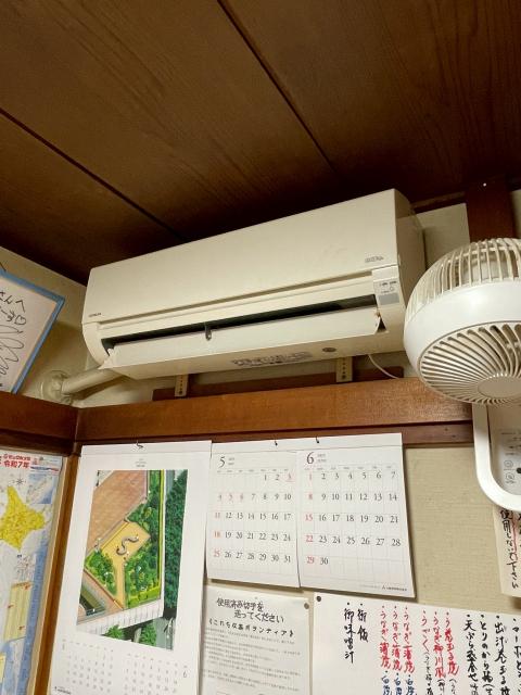 武蔵小山にある飲食店さんのエアコンルーバー既存の写真