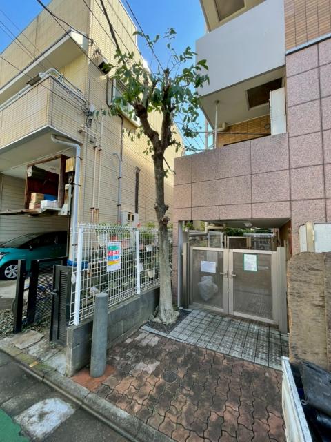 武蔵小山のマンションの胸部で選定作業と草むしりをした写真2