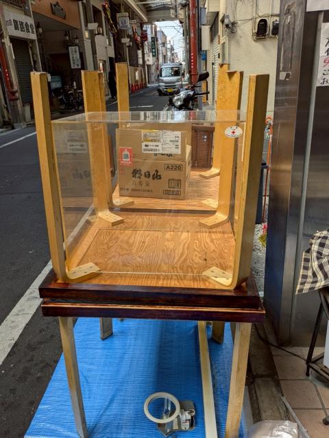 武蔵小山飲食店の内装工事1日目の写真1