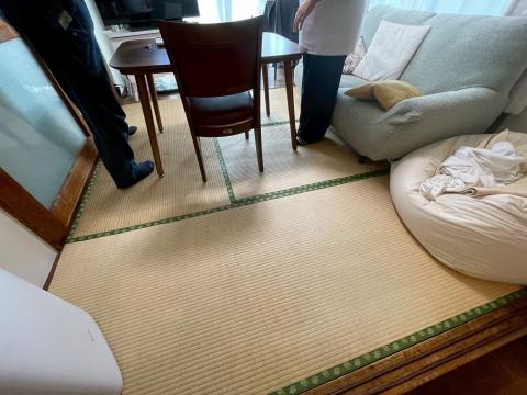 目黒区原町で経年劣化した琉球畳既存の写真