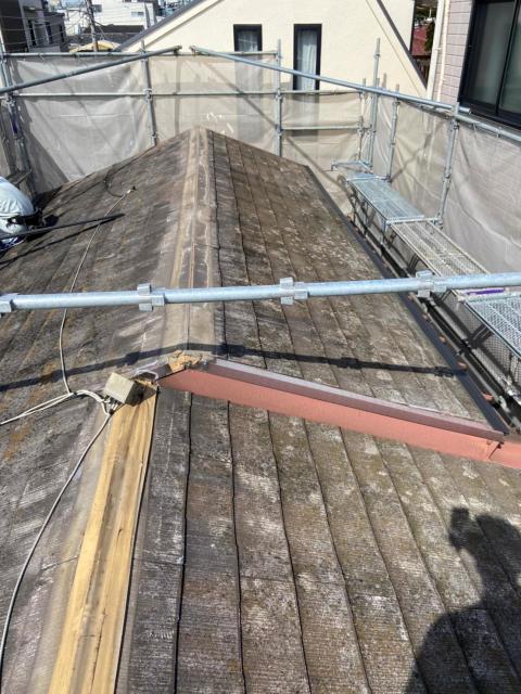 目黒区戸建て既存の屋根