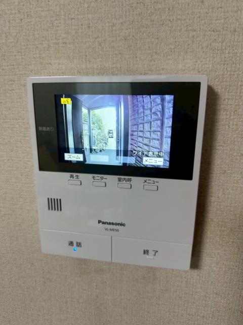 目黒区目黒本町で阿多r敷く取り付けカメラ付きドアホンの写真