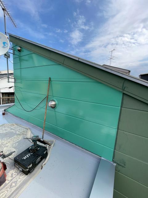 武蔵小山戸建てのサービスで外壁塗装した後の写真