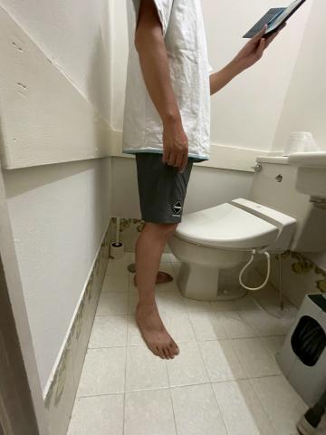 品川区小山でトイレリニューアルの調査の既存の写真