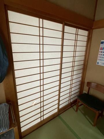 品川区西大井で網戸・障子・ふすま張替えのご相談で障子の既存写真