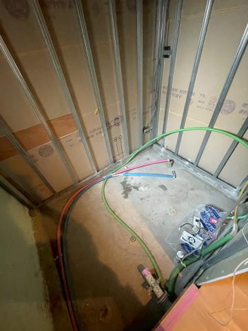 品川区旗の台のマンションでユニットバスを解体した写真1
