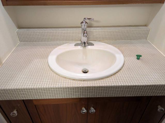 品川区小山で新しく交換したポップアップ水栓