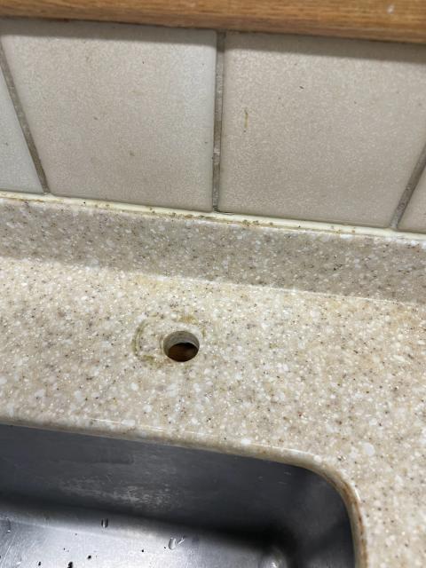 品川区小山浄水器取り外した状態