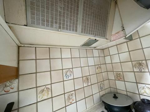 品川区小山でレンジフードの調査既存写真
