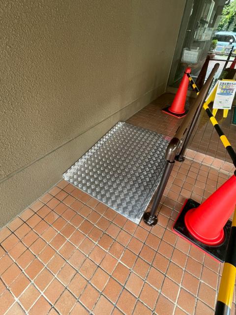 品川区小山台のマンション入り口スロープ設置工事完成写真