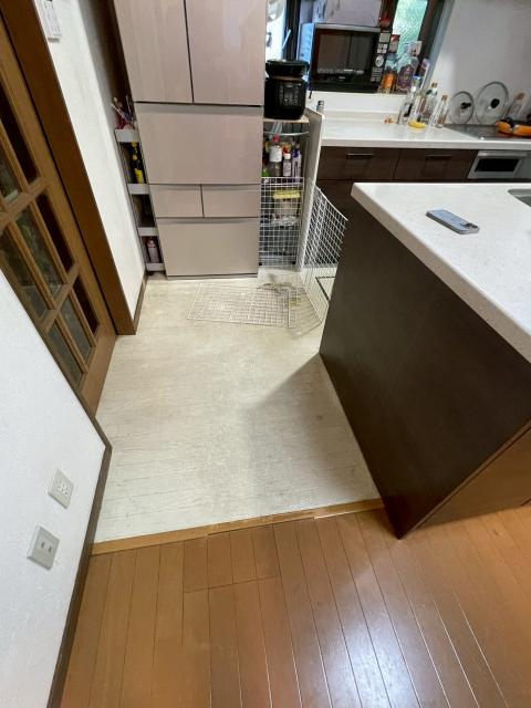 目黒区下目黒で床の張替え相談写真
