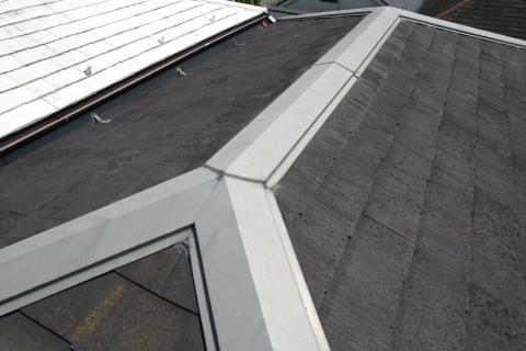 目黒本町で一戸建て屋根のドローンで撮影屋根の写真