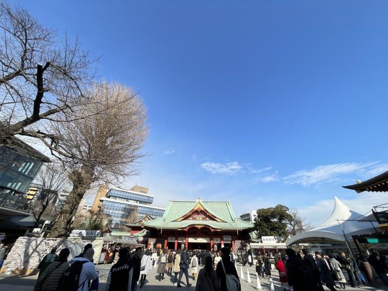 大賑わい神田明神の写真