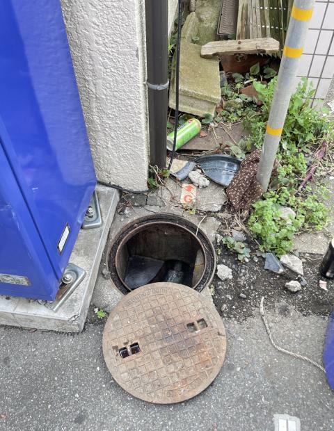 地中配管調査写真