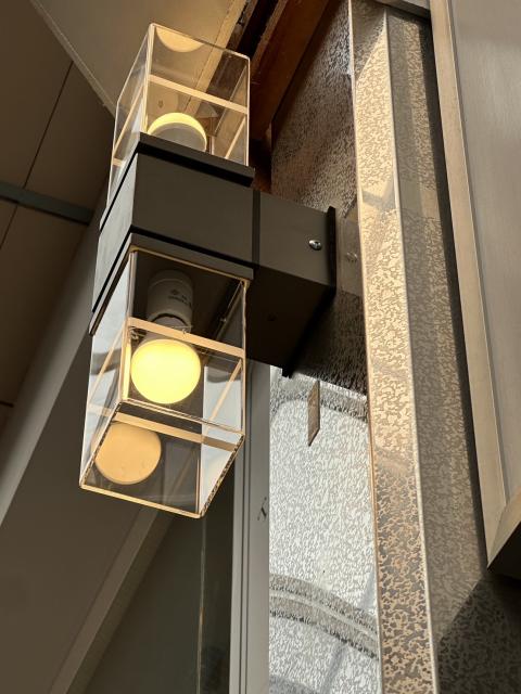 武蔵小山パルム商店街外灯工事写真