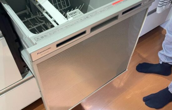 品川区戸建てに住まれてる顧客様宅で食洗機交換しました