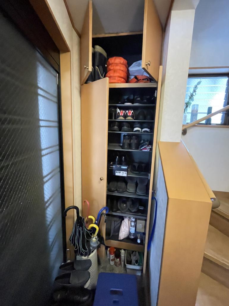 目黒区目黒で2階水回りから漏水写真