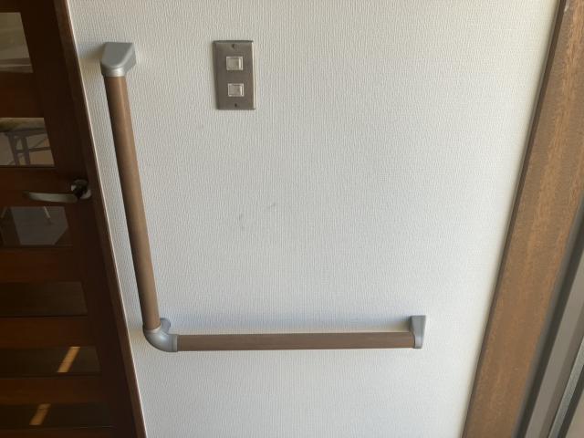 品川区荏原で手すり設置工事写真