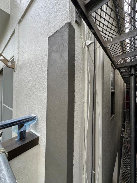 武蔵小山外壁工事の様子写真