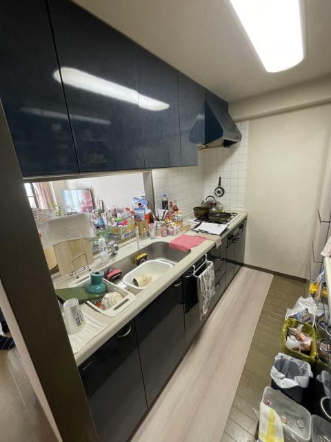 既存のキッチンの一の確認