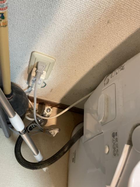 トイレの電源確認