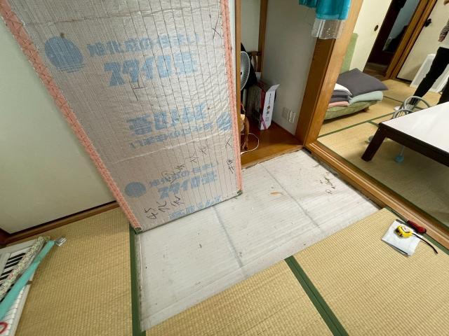 品川区西中延の戸建てで畳からフローリングへのご曽津杏写真