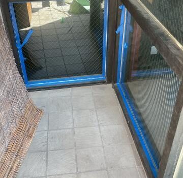 品川区戸越銀座で居酒屋さんの硝子交換の工事を行いました