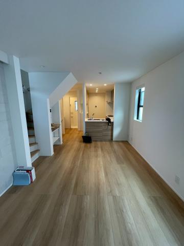 品川区戸越でリビング壁紙クロス張替え相談で現地調査写真