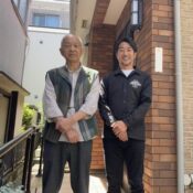 目黒区目黒本町で雨樋詰まりの発生による雨樋交換工事をご依頼されたお客様画像