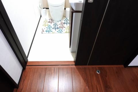 引き戸のトイレバリアフリー