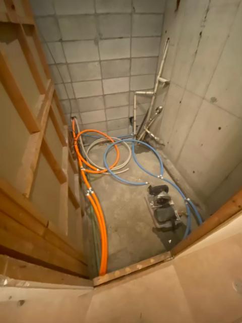 配管・電気配線の調整