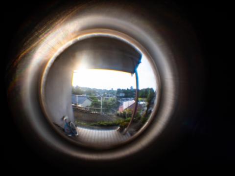 玄関のドアスコープ