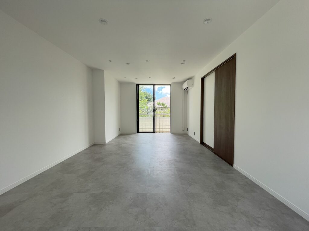 大田区洗足新しく和室をリフォームして1室を間仕切りで2部屋にする写真