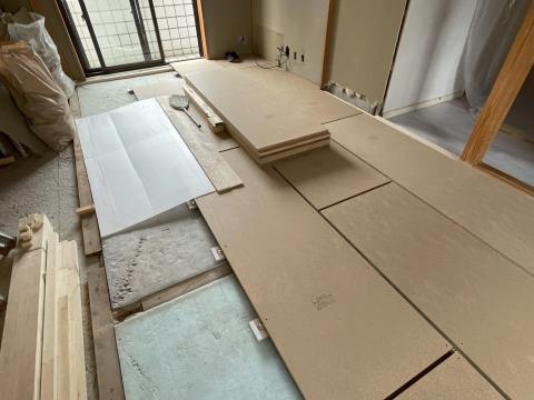 大田区洗足遮音シートを使用している写真