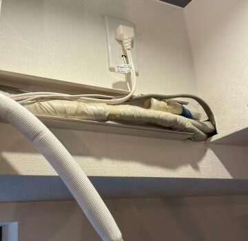 品川区平塚でエアコンが毎年水漏れする原因を調査しました