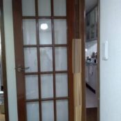 品川区小山の自宅で不要になった扉既存の写真