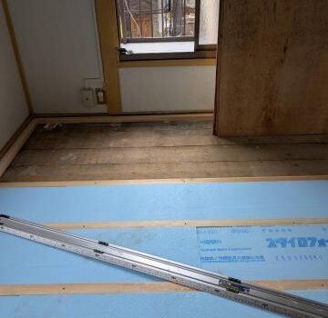 品川区旗の台にあるアパートオーナー様から畳を床フロアタイルへ変更したいとご依頼がありました