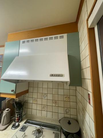 品川区小山でレンジフード不具合調査写真