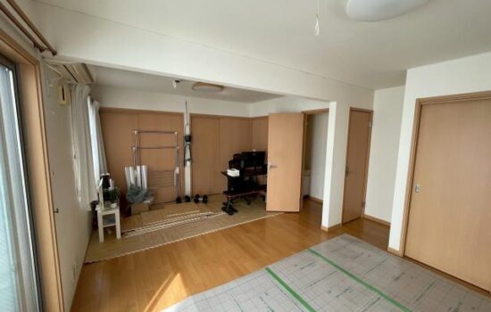 品川区小山台で1部屋を2部屋に分割する間仕切り壁を造作しました